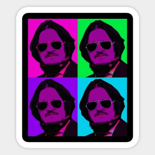 johnny depp Sticker